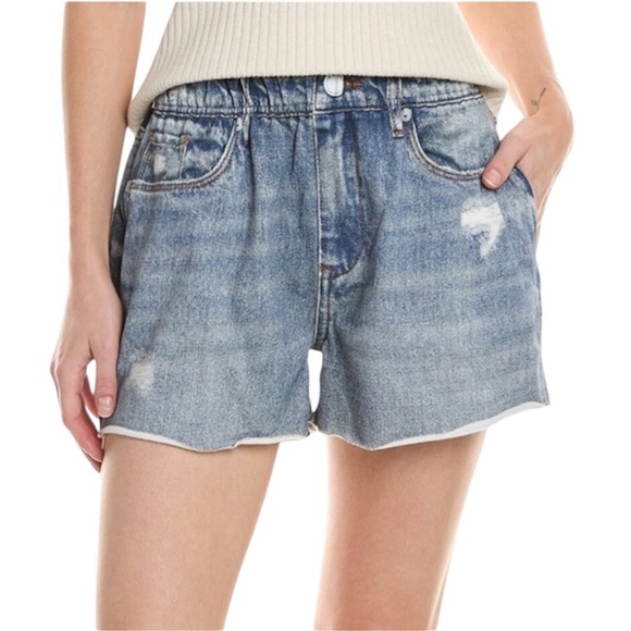 BlankNYC | Women’s Jean Printed Sweat Shorts Comfy Size Medium NWT - Picture 1 of 6